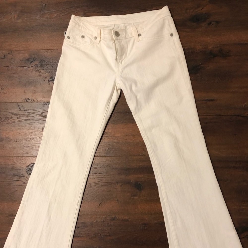 Original Rock & Republic White Jeans
